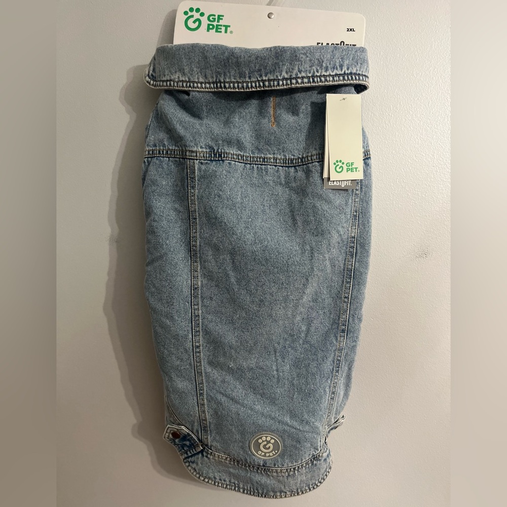 GF PET Denim Jacket with Elastofit 2XL